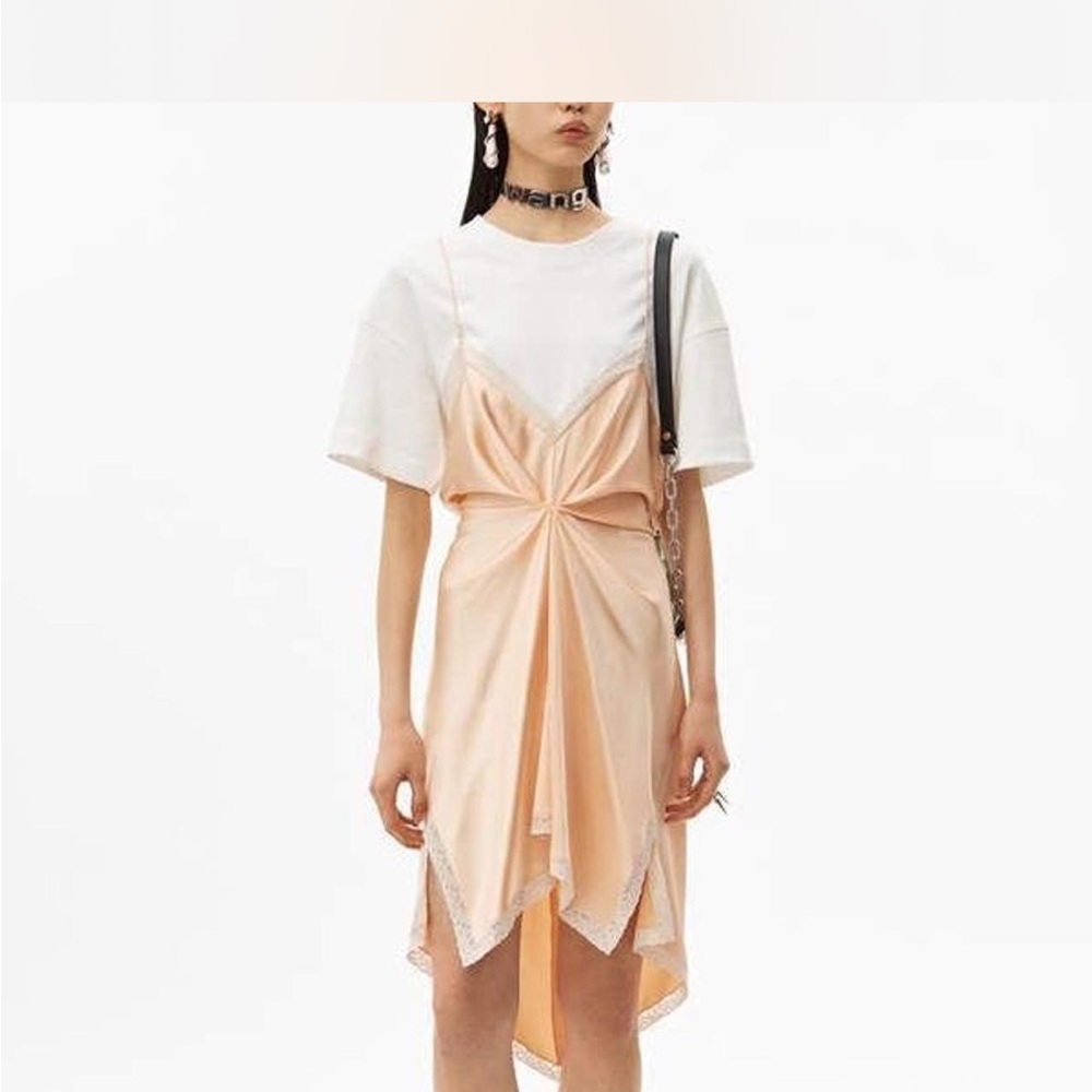 Alexander Wang Silk Slip Mini Dress